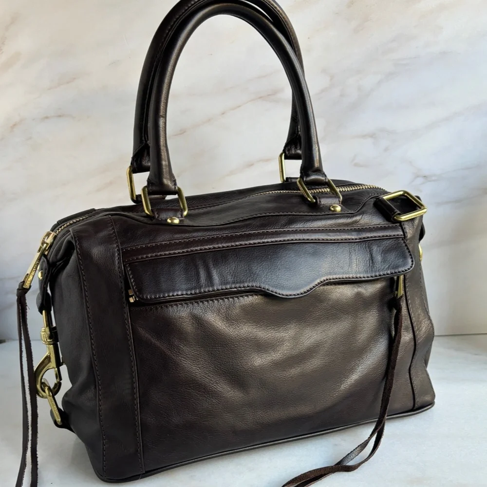 Rebecca Minkoff MAB in Chocolate Brown- Old Style - Picture 2 of 10